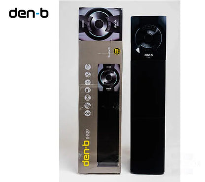 Den-B: ThunderBass Bluetooth Speaker with Wired Volume Control & Smart Power Management
