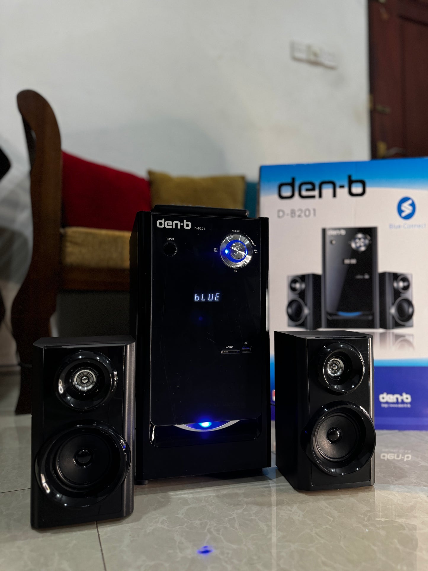 Den-B: MegaBass Subwoofer Speaker System